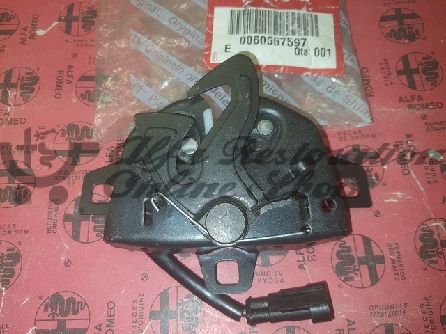 Alfa 166 Series 1 Hood/Bonnet Locking Mechanism (Alarm/LHD)