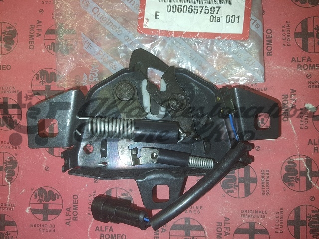 Alfa 166 Series 1 Hood/Bonnet Locking Mechanism (Alarm/LHD)
