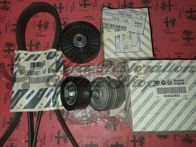 Alfa 156 1.6/1.8 TS Accessories Belt and Tensioner Kit