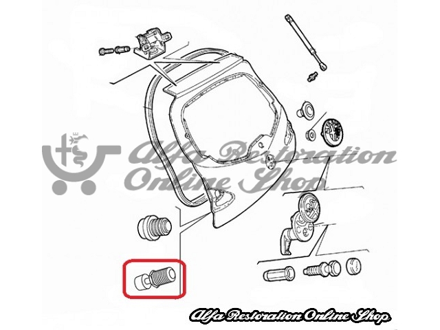 Alfa 147/156/159/GT Boot Stop/Buffer
