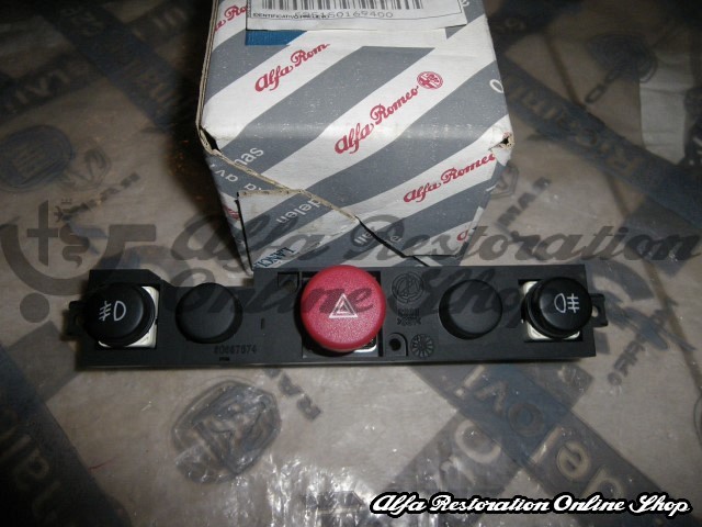 Alfa GTV/Spider Series 2 Central Console Switches (Fog/Hazzard Lights)