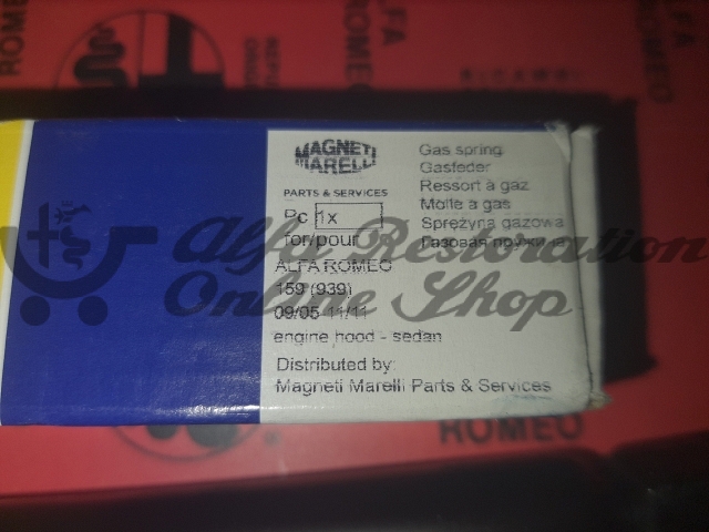 Alfa 159/Brera/Spider Hood/Bonnet Struts Set
