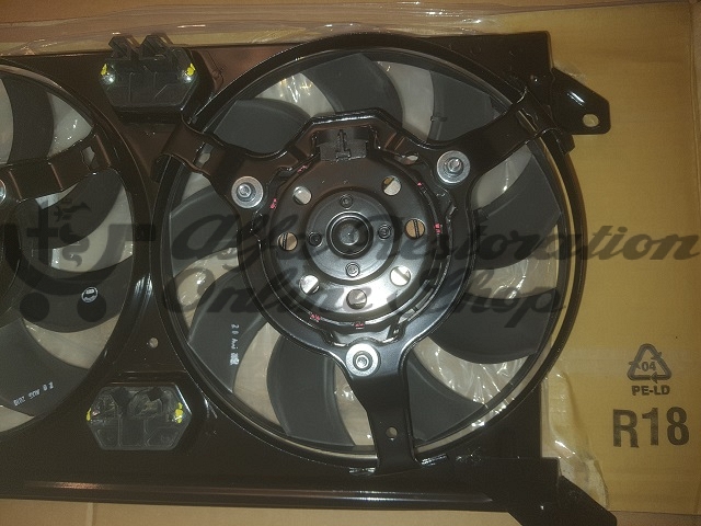 Alfa 147/156/GT (3.2/2.5 V6 & 2.4 JTD) Radiator Fan Assembly (Dual Fan)