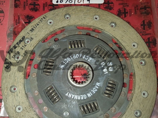 Alfa Romeo GTV6 Dual Clutch Disk/Plate