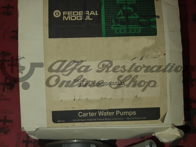 Alfa Romeo Giulia/GT/Spider 105 Series Water Pump (Dynamo/2 ports/REV Counter)