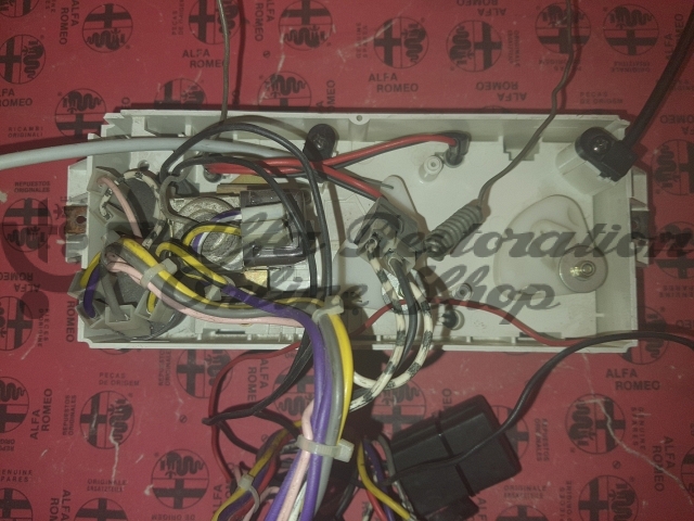Alfa 75/Milano AC/Heater Control Panel