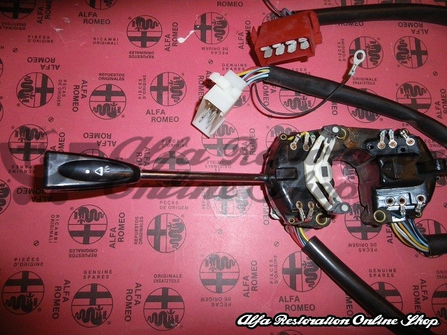 Alfasud/Sprint Windscreen Wiper/Lights/Turn Indicator Stalks (Chrome)