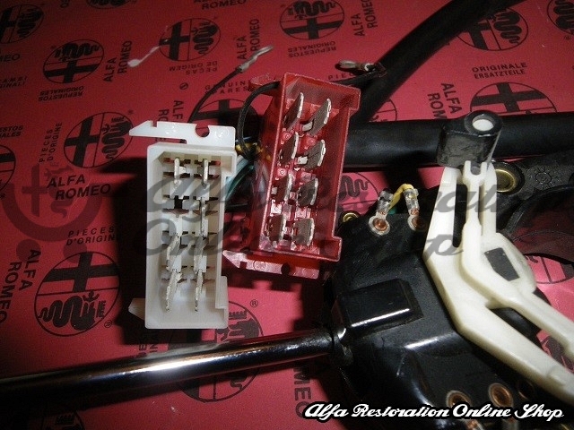 Alfasud/Sprint Windscreen Wiper/Lights/Turn Indicator Stalks (Chrome)
