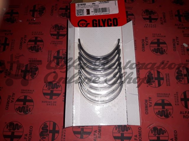 Alfa 33/Alfasud/Sprint/145/146 8V Conrod Bearings Set (Oversize +0.50)