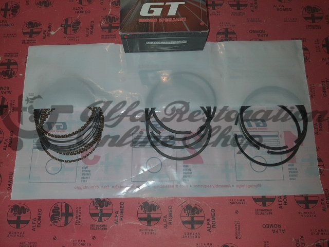 Alfa 33/Alfasud/Sprint 1.5 IE/Carbureted Piston Rings (Oversize +0.60)