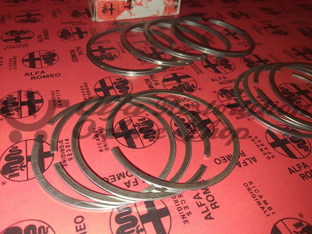 Alfa 33/Alfasud/Sprint 1.5 IE/Carbureted Piston Rings (Standard Size)