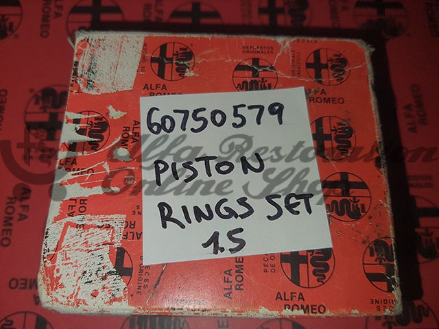 Alfa 33/Alfasud/Sprint 1.5 IE/Carbureted Piston Rings (Standard Size)