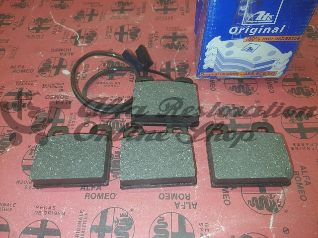 Alfa 75/Milano/SZ/RZ/Giulietta/Alfetta All Models Rear Brake Pads Set