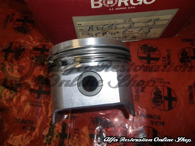 Alfasud/Sprint 1300 Piston Set (80 mm Standard Size)