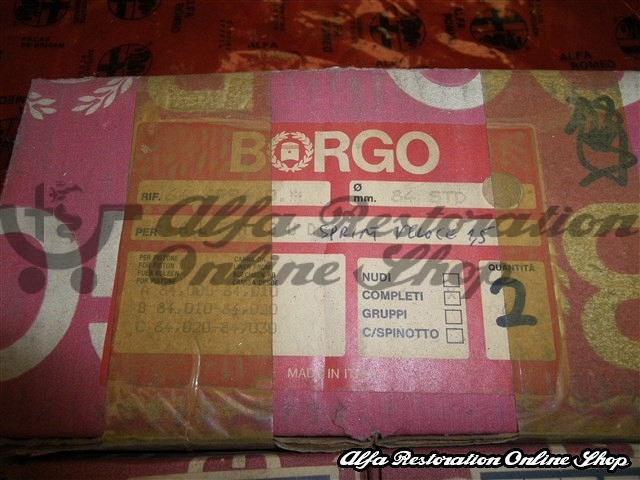 Alfasud Sprint Veloce 1.5 Piston Set Standard Size (Class D)