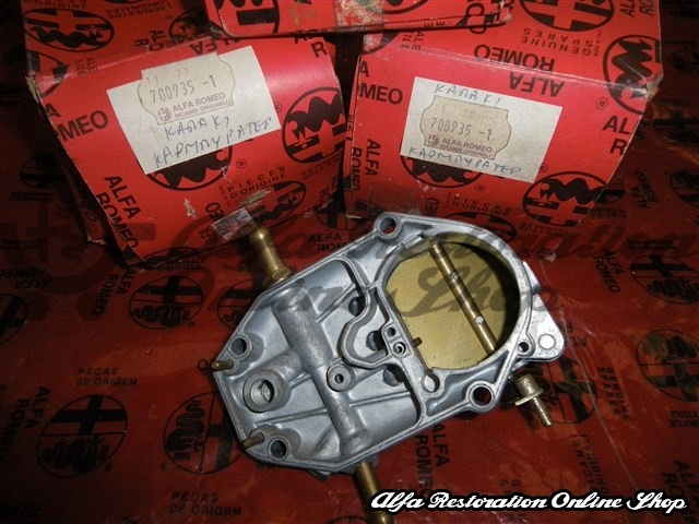 Alfa 33/Alfasud/Sprint Single Carburetor/Airbox Cover (SOLEX with dual feed line)