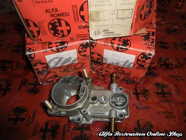 Alfa 33/Alfasud/Sprint Single Carburetor/Airbox Cover (DELLORTO with dual feed line)