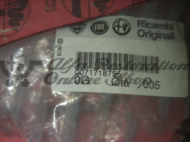Alfa 147 Rear Parcel Shelf Swivel Pin Clip (Left Side)