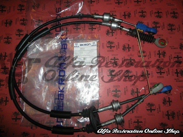 Alfa 147 1.6/2.0 Twin Spark/1.9 JTD Gear Lever Cables (Akron/Malo)