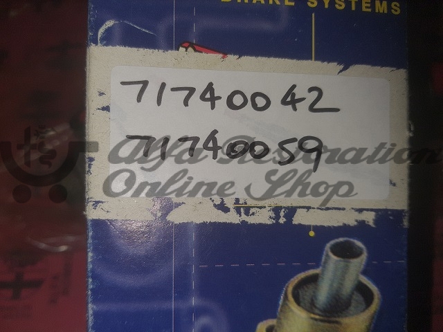 Alfa 75 4 Cylinder Versions Brakes Master Cylinder (ID 22.2 mm/3 ports with front facing vertical port)