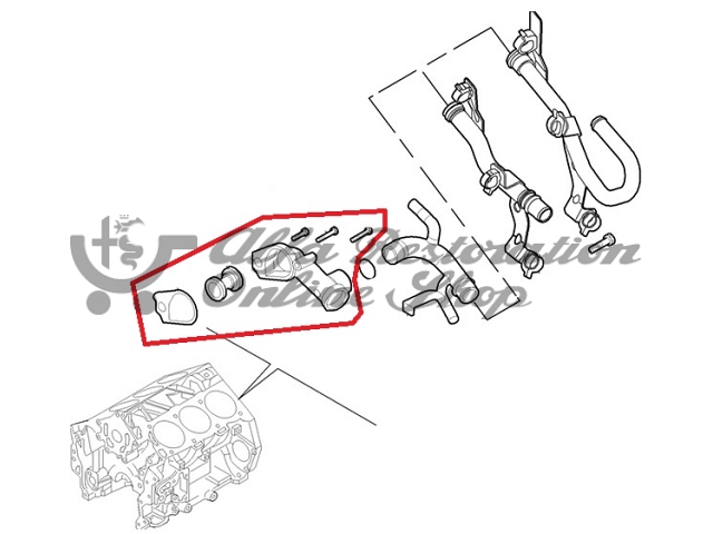 Alfa 159/Brera/Spider 3.2 V6 Thermostat