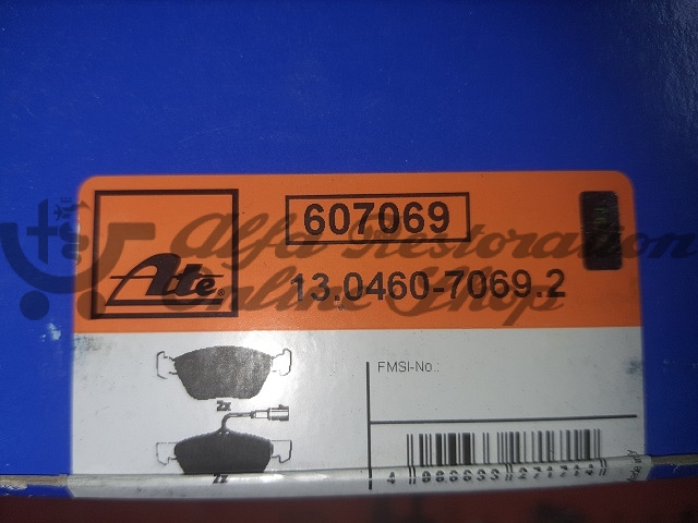 Alfa 147/156/GT Front Brake Pads Set