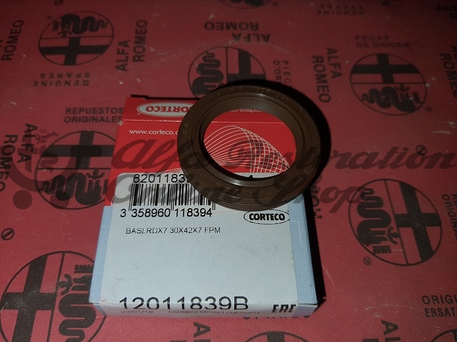 Alfa Romeo Camshaft Seal (Intake/Exhaust for 4 Cyl engines)