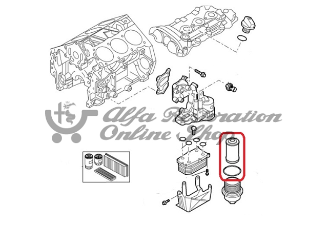 Alfa 159/Brera/Spider 3.2 V6 Oil Filter
