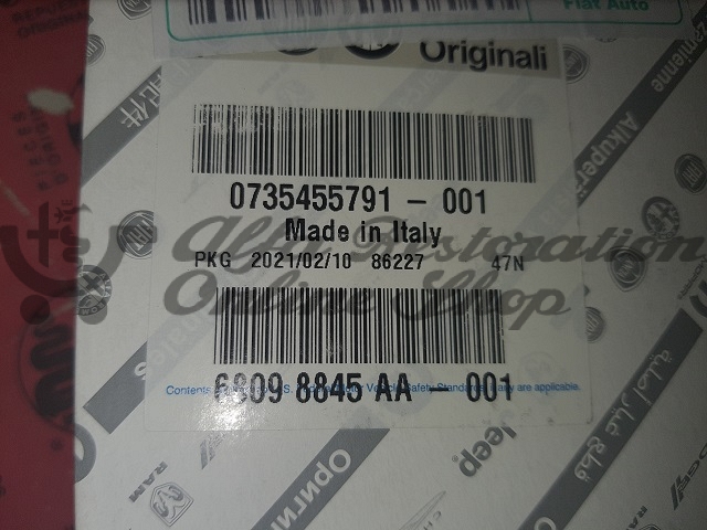 Fiat 500/500 Abarth A-Pillar Right Decorative Triangle