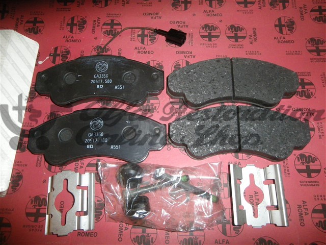Fiat Ducato/Ducato Restyling Front Brake Pads (1994-2006)