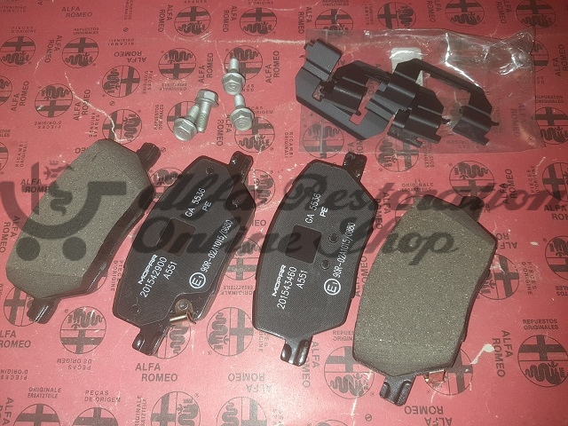 Fiat 500X/Jeep Renegade Front Brake Pads Set