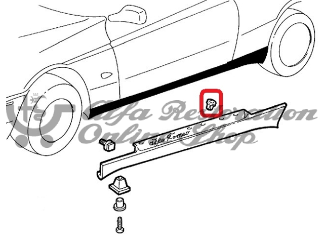 Alfa Romeo/FIAT/Lancia Various Applications Push Button