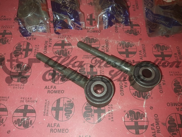 Alfa 164 Front Suspension Sway Bar Drop Link Set