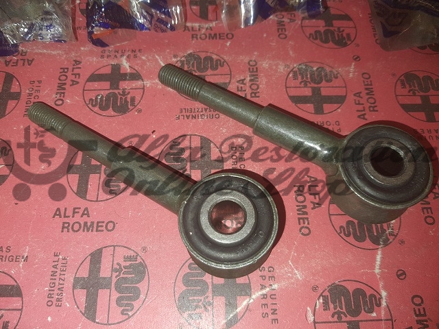 Alfa 164 Front Suspension Sway Bar Drop Link Set
