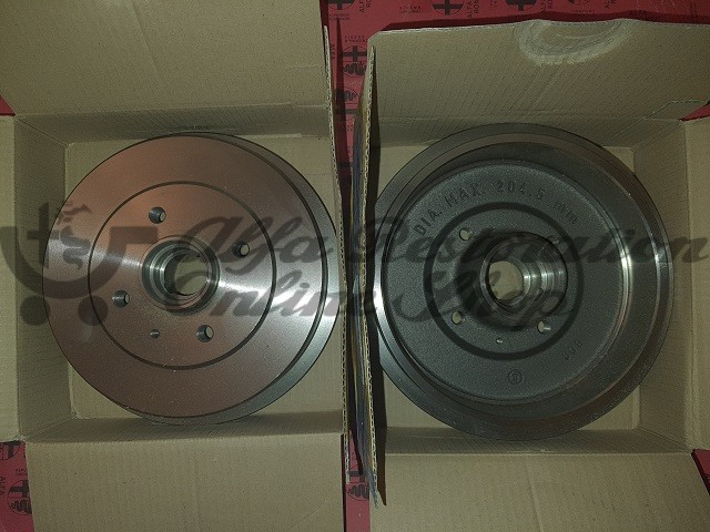 Alfa 33 905/907 Series (1988-1994) Rear Wheel Brake Drums Set (203 mm)