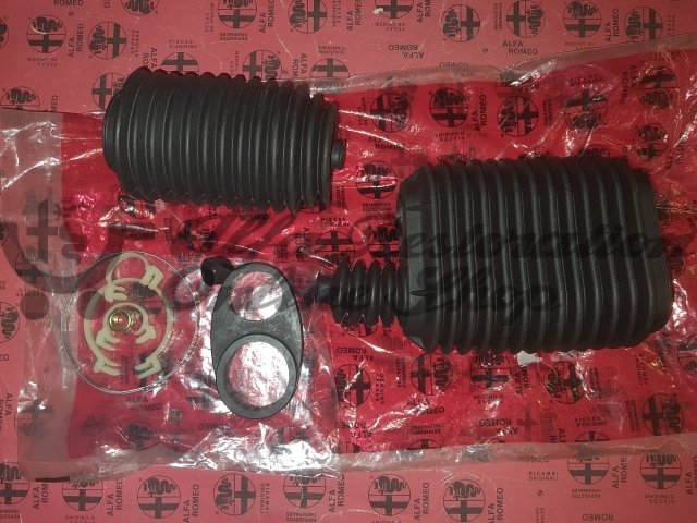 Alfa 164 Power Assisted Steering Rack Bellows/Boots Kit (with damper)