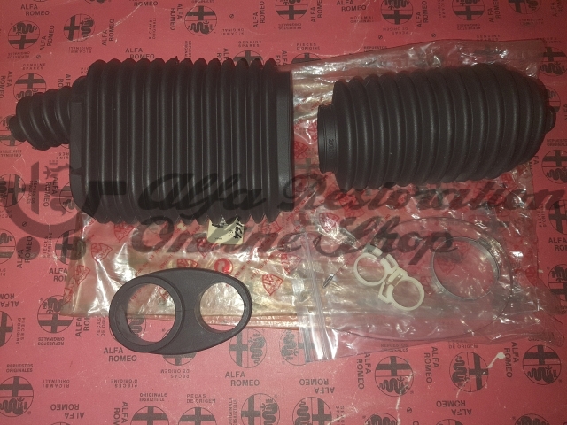Alfa 164 Power Assisted Steering Rack Bellows/Boots Kit (with damper)