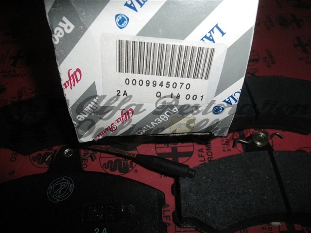 Fiat Ducato R90 Front Brake Pads (1990-1994)