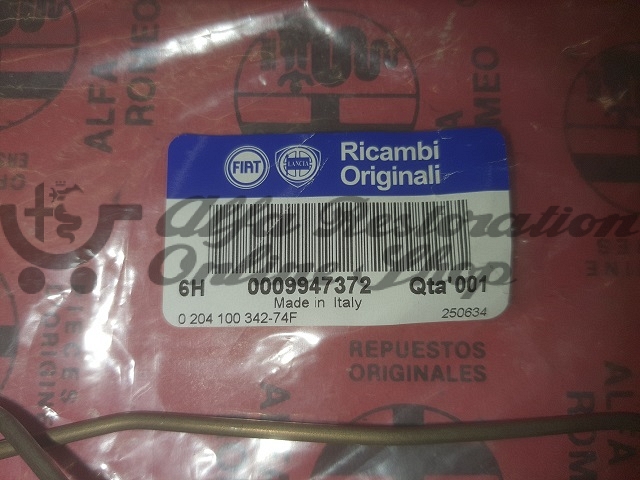 Alfa Romeo/Fiat/Lancia Front Caliper Retaining Spring