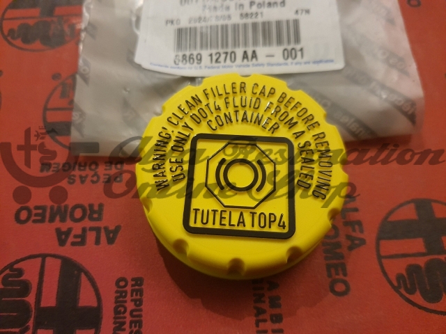 Alfa 147/GT/159/Brera/Spider Brake Fluid Tank Cap