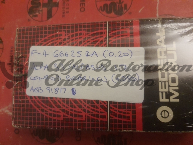Alfa 33/Sprint 1.7 8V Conrod Bearings Set (Oversize +0.50)