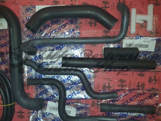 Alfa 33 907 Series 1.7 16V Cooling Hoses Set