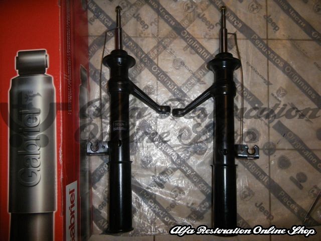 Alfa 33 907 Series Front/Rear Shock Absorbers Set for 4 Nut Shock Tower (1990-1992 models)