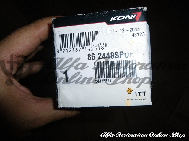 Alfa 33 907 Series Koni Inserts Front Shock Absorbers (Yellow)