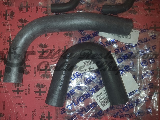Alfa 33 905 Series/Alfasud/Sprint Cooling Hoses Set (Single Carb)