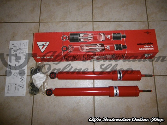 Alfa 33 905/907 Series Koni Rear Shock Absorbers (Red)