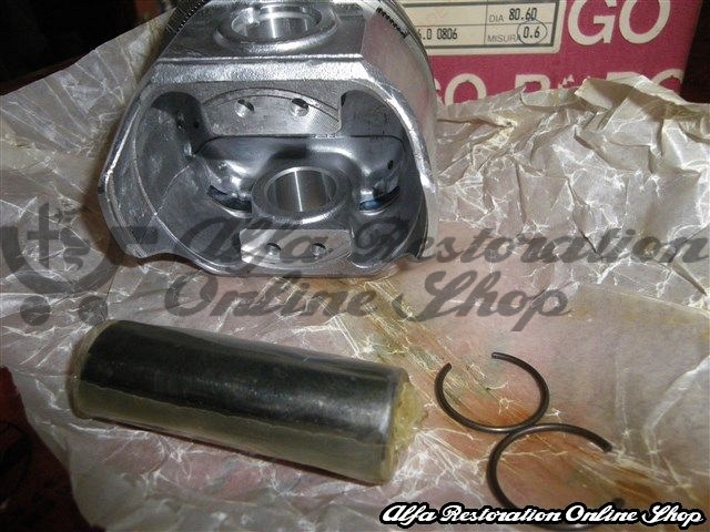 Alfa 33/Alfasud 1200/1350cc Piston Set (+0.60 mm Oversize)