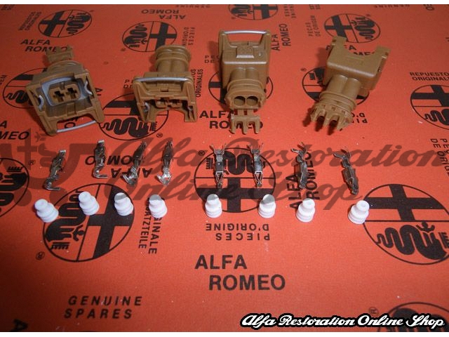 Bosch Injector Wiring Plug & Spade Connectors