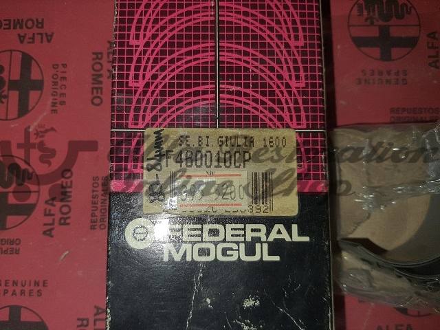 Alfa Nord Engines Conrod Bearings Set (Standard Size)