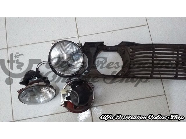 Alfa Romeo GTV 2.0 & GTV6 Outer Right Clear Headlight (no parking light)